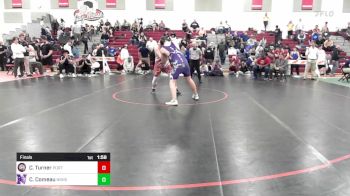220 lbs Final - Charlie Turner, Portsmouth vs Connor Comeau, Nashua South