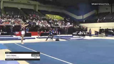 Gavin Robey - Floor, 20 Mile Athletic Center - 2021 USA Gymnastics Development Program National Championships