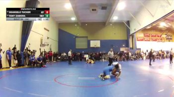 190 lbs Champ. Round 1 - Tony Zamora, Temescal Canyon vs Deangelo Tucker, Artesia