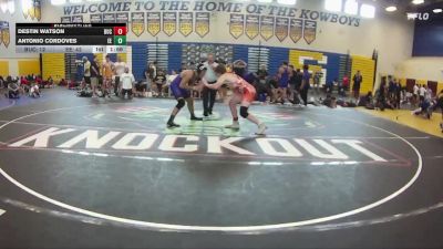 190 lbs Round 4 (8 Team) - Antonio Cordoves, Eagle Empire vs Destin Watson, Buchholz