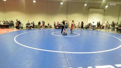 41 lbs Champ. Round 1 - Gannen Majka, Black Fox Wrestling Academy vs Colton Cox, Curby 3 Style Wrestling Club