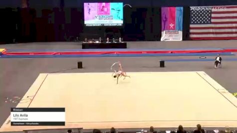 Lily Avila - Ribbon, T&T Express - 2021 USA Gymnastics Championships