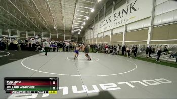 215 lbs Cons. Round 3 - Willard Windchief, Gallitin vs Max Luyo, Westlake