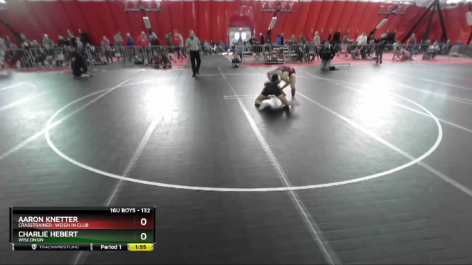 132 lbs Champ. Round 1 - Aaron Knetter, CrassTrained: Weigh In Club vs ...