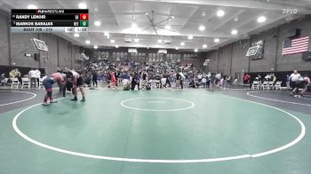 215 lbs Champ. Round 1 - Markos Barajas, Reedley vs Randy Lenoir, East Bakersfield