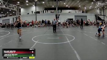 132 lbs Round 1 (8 Team) - Lincoln Kelley, Impact Silver vs Blake Brutis, Savage Reapers