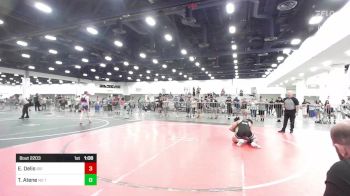 137 lbs Quarterfinal - Elias Delis, 951 Wc vs Taiden Atene, No Team