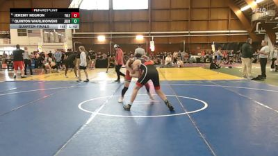 135 lbs Quarterfinal - Jeremy Negron, Yale Street Wrestling Club vs Quinton Warlikowski, Journeymen WC