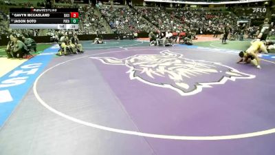 120-4A Cons. Round 2 - Jason Soto, Pueblo East vs Gavyn McCasland, Canon City