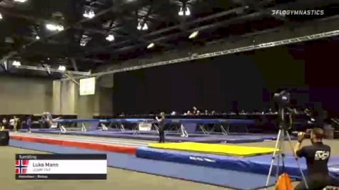 Luke Mann - Tumbling, JUMP TNT - 2021 USA Gymnastics Championships
