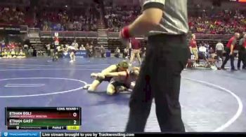 1 lbs Cons. Round 1 - Ethan Egli, Manson Northwest Webster vs Ethan Gast, Durant