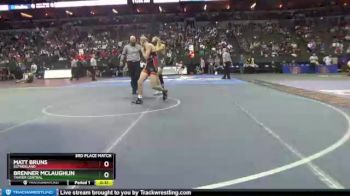 3rd Place Match - Brenner McLaughlin, Thayer Central vs Matt Bruns, Sutherland