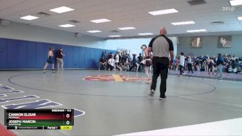 113 lbs Champ. Round 2 - Cannon Elisar, Franklin vs Joseph Marcin, Arlington