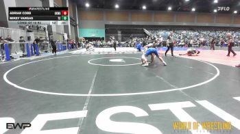 157 lbs Consi Of 16 #2 - Adrian Cobb, OKWA vs Mikey Vargas, Team Coalinga