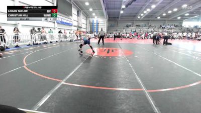 105 lbs Rr Rnd 1 - Logan Taylor, Elite NJ MS Black vs Christian Hill, Warhawks