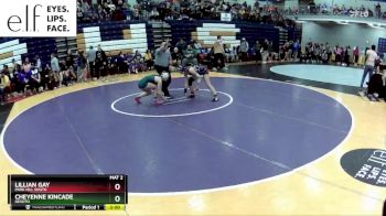 110 lbs. Champ. Round 3 - Lillian Gay, Park HIll South vs Cheyenne Kincade, DeSoto