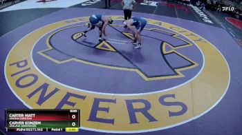 Champ. Round 1 - Carter Hiatt, Lincoln Christian vs Carver Konzem, Ashland-Greenwood