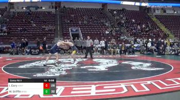 160 lbs Consolation - Isaac Cory, Montoursville Area Hs vs Wyatt Griffin, Brookville Area Hs