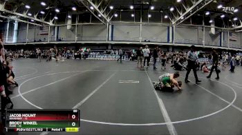 80 lbs Round 9 (10 Team) - Brody Winkel, FLOW vs Jacob Mount, Doughboy