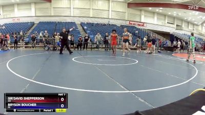 150 lbs Cons. Round 4 - Sir`David Shepperson, OH vs Bryson Boucher, MI