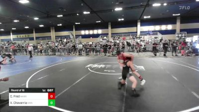 102 lbs Round Of 16 - Cashton Fred, Warriors Of Christ vs Xavier Chavarria, Grindhouse WC