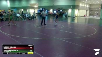 120 lbs Round 1 (6 Team) - Logan Wilson, Mooresville vs Matthew Wilson, STL White
