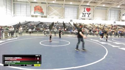 38 lbs Round 5 - Brooks Mister, Club Not Listed vs Hudson Lobdell, Mexico Wrestling