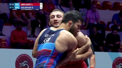 63 kg 1/8 Final - Leri Abuladze, Georgia vs Karen Aslanyan, Armenia