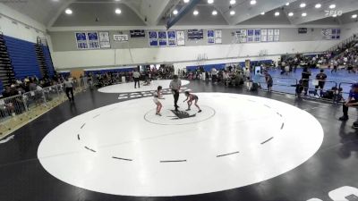 59-66 lbs Round 2 - Surya Johnson, Rancho Bernardo Wrestling vs Jolie Schlaht, Monster Garage Wrestling Club