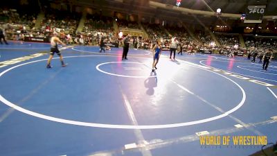 75 lbs Quarterfinal - Diezel Russell, Winfield Youth Wrestling Club vs JoJo Igneri, Yale Street