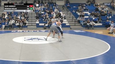 285 lbs Roghan Hollis, Connellsville Area Hs vs Alex Akerley, Kiski Area Hs