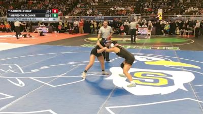 Cons. Round 1 - Gabrielle Diaz, Lexington vs Meredith Zlomke, Gering