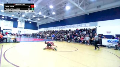 130 lbs Quarterfinal - Sanai Villagran, Centennial (Corona) vs Ava Sosa, Hillcrest