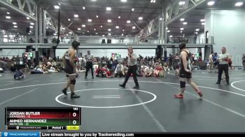 182 lbs Round 3 (10 Team) - Jordan Butler, Luchadores vs AHMED HERNANDEZ, South Side