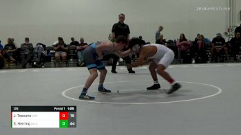 126 lbs Round 2 (6 Team) - Sam Herring, Team Oklahoma vs Joseph Toscano, Team Empire