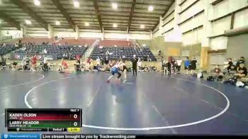 145 lbs Quarterfinals (8 Team) - Kaden Olson, UTAH1 vs Larry Meador, NEW MEXICO1