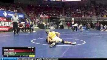1A-152 lbs Cons. Round 3 - Shea Parkis, Kuemper Catholic vs McKade Munn, Nashua-Plainfield