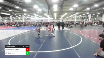 138 lbs Quarterfinal - Daniel Villalobos Owens, La Veta vs Maximus Bode, Sandra Day OConnor