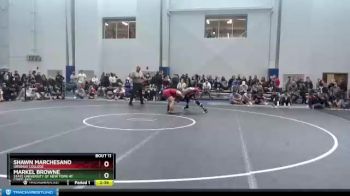 157 lbs Prelim - Markel Browne, State University Of New York At Cortland vs Shawn Marchesano, Ursinus College