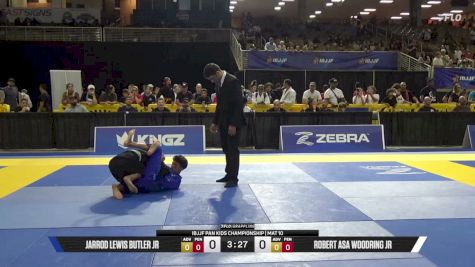 Jarrod Lewis Butler Jr vs Robert Asa Woodring Jr 2026 Pan Kids Jiu-Jitsu IBJJF Championship
