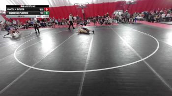 USA Junior Boys - 120 lbs Semis - Lincoln Beyer, Wisconsin vs Antonio Flores, Fond Du Lac High School Wrestling