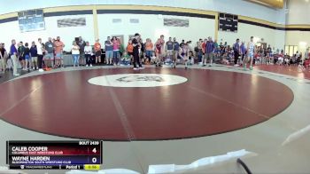 144 lbs Semifinal - Caleb Cooper, Columbus East Wrestling Club vs Wayne Harden, Bloomington South Wrestling Club