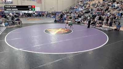 132 lbs Champ. Round 2 - Aiden Hansel, Northwest vs Tyson Flavin, Soddy Daisy