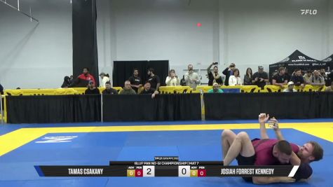 Josiah Forrest Kennedy vs Tamas Csakany 2026 Pan IBJJF Jiu-Jitsu No-Gi Championship