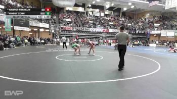 145 lbs Quarterfinal - Kinsey Zorn, Russell HS vs Karper Franklin, Smith Center HS
