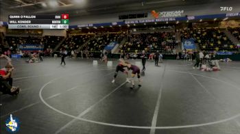 157 lbs Cons. Round 1 - Will Konder, Lombard (Montini) vs Quinn O`Fallon, Shakopee