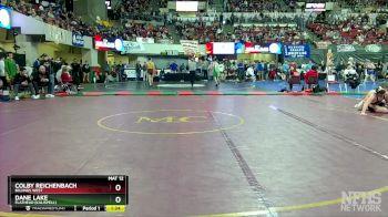 AA - 145 lbs Quarterfinal - Dane Lake, Flathead (Kalispell) vs Colby Reichenbach, Billings West