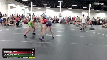 120 lbs Round 3 (4 Team) - Jackson Polifka, PA Alliance vs Brendon Tobin, Outsiders WC
