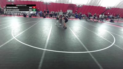 14U True Beginner - 108.6-115 Champ. Round 1 - Bianca Aniceto, Fond Du Lac Wrestling Club vs Brantley DeBois, Waukesha Wrestling Club
