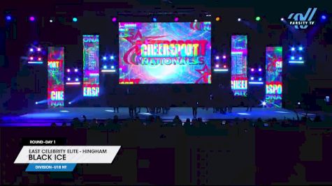 East Celebrity Elite - Hingham - Black Ice [2025 L6 U18 NT Day 1] 2025 CHEERSPORT National All Star Cheerleading Championship